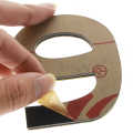 Gift City Presents New Acrylic Letters Creative Wall clock for Home and Offices, 3D Design Self Adhesive. 