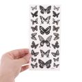 1 Sheet Waterproof Temporary Tattoo Sticker 3D Butterfly Tattoo Flash Transfer Tatoo Leg Arm Hand Foot For Women Body Art. 