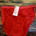 Red Fancy Lace Panty For Underwea Girls and Women. 