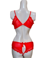 Xeffo Sexy Lingerie Bra set underwear panties stylish lace women Girls. 