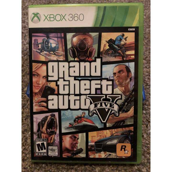 Original GTA 5 Grand Theft Auto V DVD