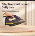 Orignal Silver Crest Ceramic Non Stick Soleplate Professional Liquid Commercial Electric Steam Iron for Clothes 400 Micro Steam Holes Cotton Wool Poly Silk Linen Nylon 2200 to 2600 Watts Portable Ironing Garment Steamer Water Capacity 250 Quick Heating. 