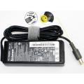 20V 4.5A 90W YELLOW AND GRY ROUND with Pin Inside Lenovo Laptop Charger Adapter - Black. 