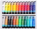 Mont Marte Acrylic Paints Set - 24 Pieces, 36ml Tubes - Ideal for Acrylic Painting - Brilliant Lightfast Colours with Great Opacity - Perfect for Beginners, Professionals and Artists. 