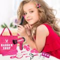 Girls Hair Styling Toy Set 17pcs Children's Hair Salon Toy Set Fun Play House Hair Tools for Little Girls Realistic Accessories Buyers' Favorite Kids Hair Salon Toy Set. 