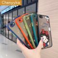chenyyka For Iphone 6 Plus Iphone 6s Plus Case Cartoon Cute Snow White Thin Edge Frosted Transparent Hard Cases Shockproof Casing Full Cover Protect Case. 
