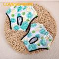Dog Period Panties Breathable Reusable Dog Menstrual Pants with Cute Prints for Cats Dogs Hygiene Pet Diapers for Dog Diaper with Absorbent Pads. 