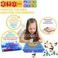 Educational 3D Mosaic Puzzle Game for Kids - 490pcs Multi-Color Creative Pattern with Cards. 