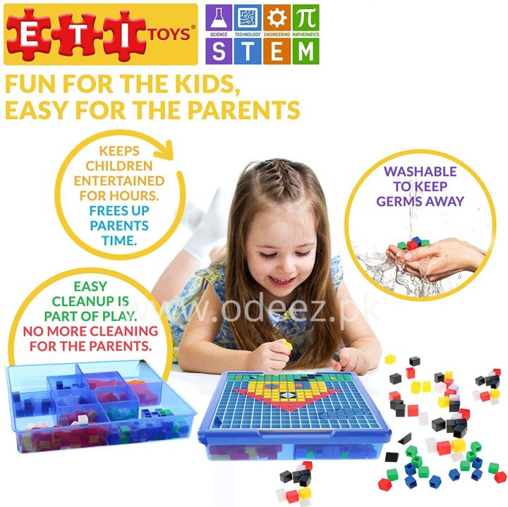 Educational%203D%20Mosaic%20Puzzle%20Game%20for%20Kids%20-%20490pcs%20Multi-Color%20Creative%20Pattern%20with%20Cards%20-%20Image%204