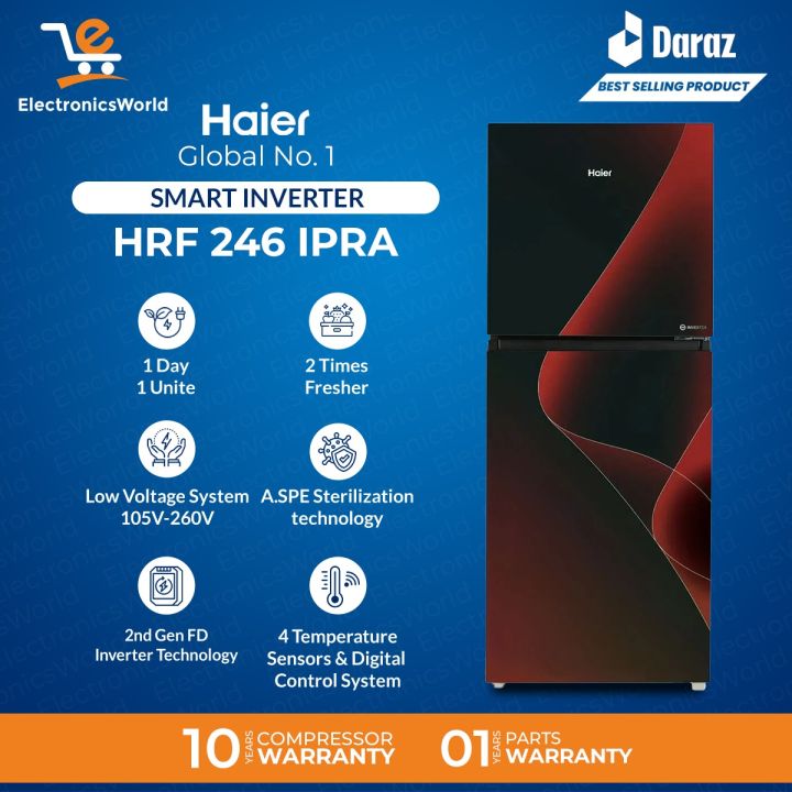 Haier%20Refrigerator%201%20Touch%20Control%20%7C%20Model%20HRF-246%20%7C%20IPGA/IPRA%20%7C%20Smart%20Inverter%20%7C%209%20Cubic%20Feet%20(Size%20246%20Liters)%20%7C%20Turbo%20Fan%20Technology%20%7C%20%2010%20Years%20Compressor%20%20Warranty%20-%20Image%202