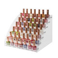 Plastic Acrylic Nail Polish Display Rack Stylish Multi-layer Acrylic Multi-Layer Plastic Transparent Jewelry Storage Box. 