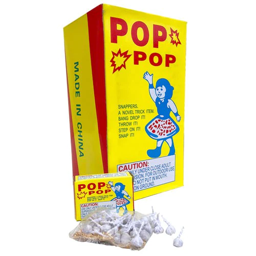 Fantastic Pop Pop Snappers Fireworks | Pop Pop Crackers For Kids |  Pop Pop Fire Crackers | Pack Of 4 6 8
