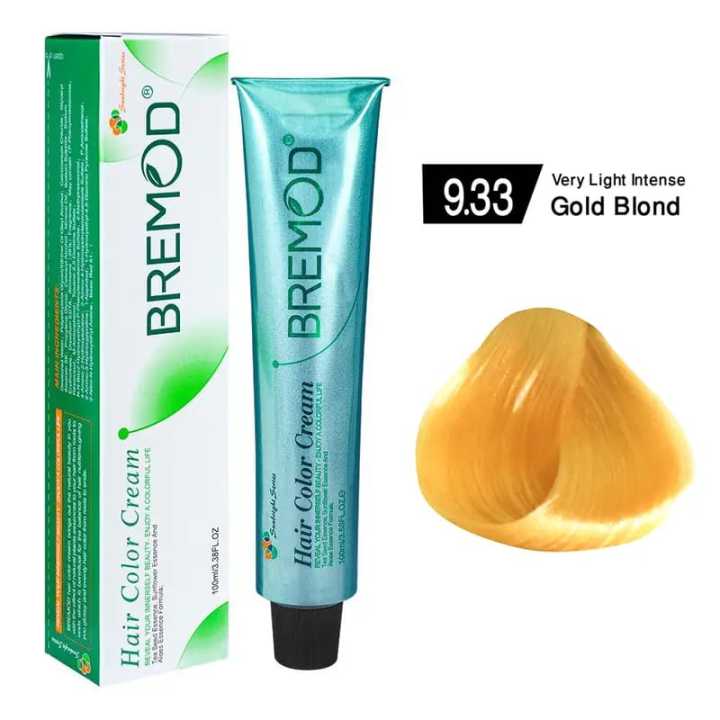 Bremod Hair Colour Cream Very Light Ash Blonde 9.33 100ml