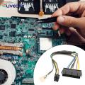 Adapter Cable for Hp Elite 8100 8200 8300 800g1 6300 24 Pin to 60 Pin Power Cable Converter Stable No Delay Adapter for Computer Accessories Mother d Adapter Cable. 