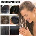 Brimless 3 In 1 Hair Dye Coloring Shampoo Black Brown Plant Bubble Hair Dye Nourishes Long Lasting Gray Hair Dye Lazy Sham 500ml. 