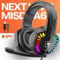 PRO II RGB Gaming Headphones with Noise Cancelling Mic, 7.1 Surround Sound, Super Bass, Vibration, Soft Memory Foam Ear Cushions, for PC, PS4, Mobile, Laptop, and Gaming Consoles - Unique Mall. 