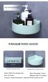 Bathroom Punch-Free Wall Mount Rack Multifunctional Plastic Toilet Storage Kitchen Spice Rack Wall Storage Shelf. 