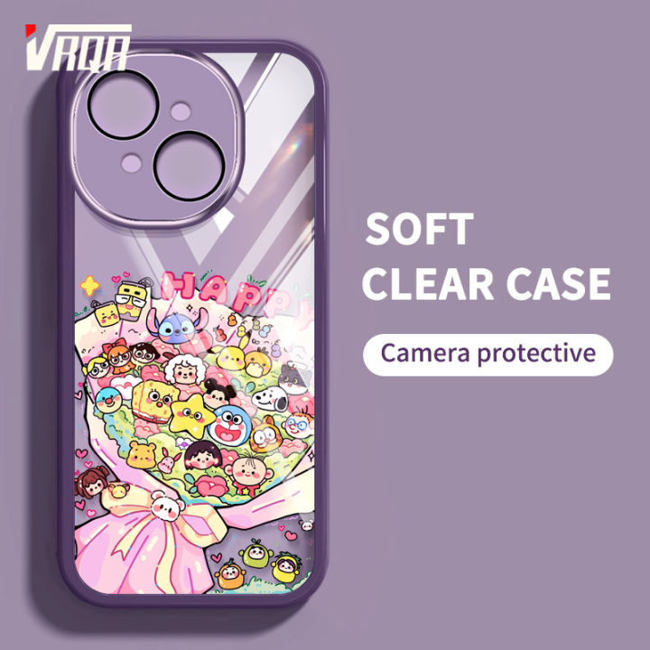 VRQR Hot selling items Phone Case For Tecno Spark Go 1Back Cover Cute Bouquet anime Patterns Phone Cover Tecno Spark GO 2025 Pop 9