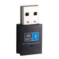 Wireless WiFi Bluetooth Adapter 2 in 1 adapter wifi dongle 300Mbps USB WiFi Adapter Receiver 2.4G Bluetooth. 