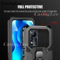 Casinglee For Infinix Note 11 Case Shockproof Armor Stand case with Metal Clip Back cover Infinix Note11 Phone cases Car Mountaineering phone case. 