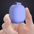 For New Samsung Galaxy Buds Live/Pro Solid Color Anti-fall Earphone Protective Case with Hook. 
