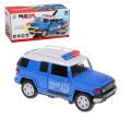 Police Stunt Car Cool Light Bilateral Door Opening Car With Light & Sound Toy for Children. 