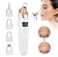 5 in 1 Electric Rechargeable Black Head Remover Machine Acne Oil Vacuum Suction Face Pore Cleaner Facial Beauty Equipment White And Blackhead Removal Multifunction Device With LED Display Nose Sucking Extractor. 