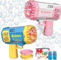 Bubble Gun for Kids 36 holes 8 holes 32 holes large size - Automatic Electric Bubble Machine Gun Liquid Free | 36 and 8 Holes, Bubble Gun, and Bazooka Style Bubble Maker Toys | Bulbulay Machine for Kids - Bubble Gun & Maker Toy. 
