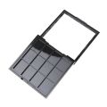 12 Grids Square Empty Eyeshadow Pow der Lipstick Blush Container Palette Box. 