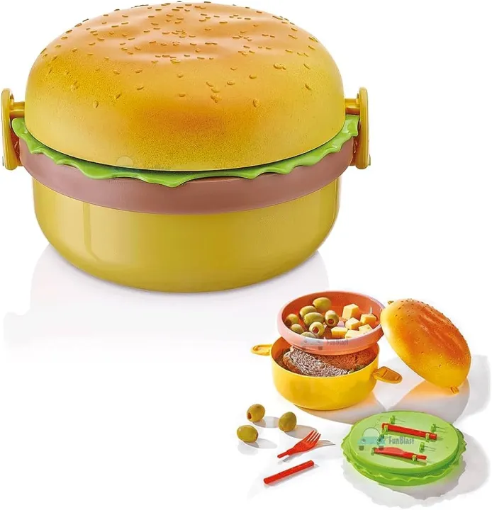 Lunch%20Box%20Kids%20Tiffin%20Box%20For%20School%20Burger%20Shaped%20Meal-it%20Box%20Large%20Lunch%20Box%20with%20portions/Compartments%20-%20Image%204