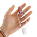 Spray Bottle Transparent Hand Sanitizer Bottle Empty Bottle Portable Hook Key Ring Sub-bottle New Disinfection. 