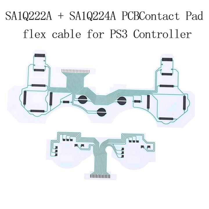 SA1Q222A+224A Ribbon circuit board  contact pad flex cable for PS3 controller Lonni