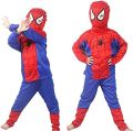Spiderman costume dress for kids and boys from 2 to 8 year old. 