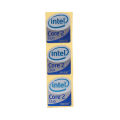 Lonni#5pcs Notebook Desktop Computer Intel CORE 2 Duo Sticker Decoration Label. 