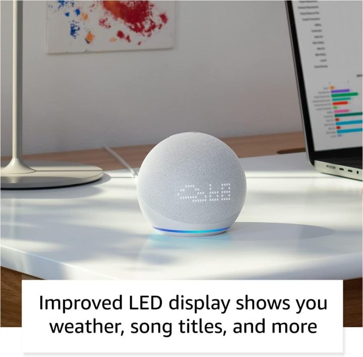 Amazon%20Echo%20Dot%20(5th%20Gen)%20with%20clock%20%7C%20Compact%20smart%20speaker%20with%20Alexa%20and%20enhanced%20LED%20display%20for%20at-a-glance%20clock,%20timers,%20weather,%20and%20more%20-%20Image%205