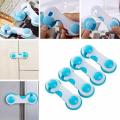 2Pcs Refrigerator Child Lock Freezer Door Locks Child Lock for Refrigerator Door Strong Adhesive No Keys Needed Used in Fridge Door or Cabinets for Kids. 
