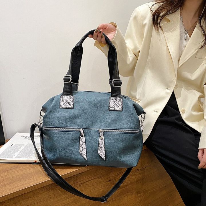 Large Capacity Casual Tote Bags for Women Brand Designer Handbag Vintage Big Hobos Shoulder Bag