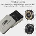 GEELE Skateboard Parts Bearings Professional Double Roller Skate Longboard Bearings ABEC-11 High Speed Skates Board. 