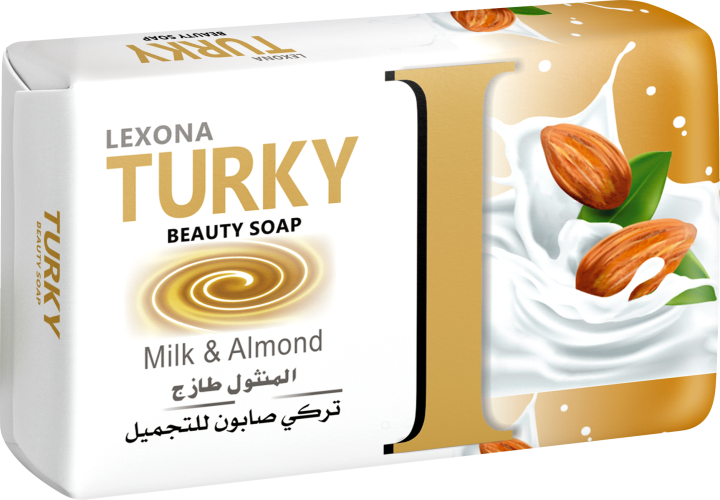 Turky Beauty Soap Milk & Almond 125g Pack of 6
