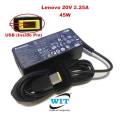 Lenovo Square Pin Laptop Charger 20v 2.25a 45w Without Power Cable. 