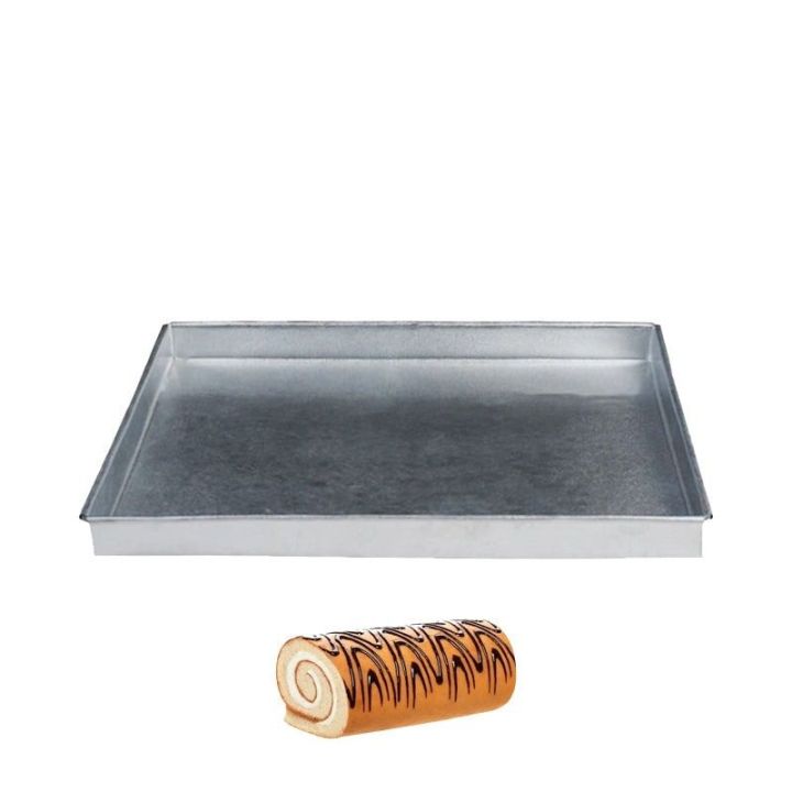 High-Quality%20Swiss%20Roll%20Baking%20Tray%20Rectangle%2010%20X%2014%20Inch%20Galvanized%20Steel%20-%20Image%203