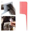 4Pcs Weaving Highlighting Foiling Hair Comb Highlight Styling Black+Pink. 