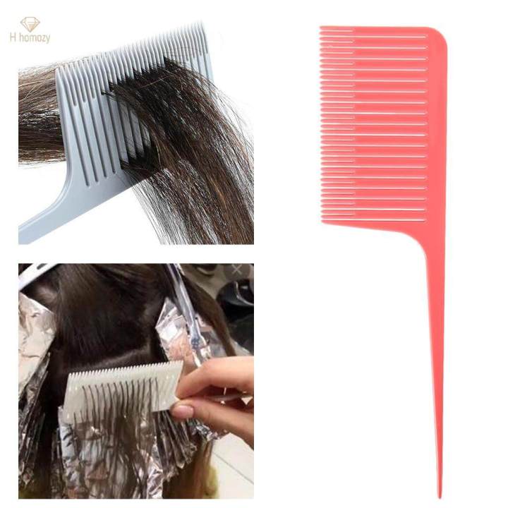 4Pcs%20Weaving%20Highlighting%20Foiling%20Hair%20Comb%20Highlight%20Styling%20Black+Pink%20-%20Image%204