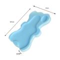 Baby Infant Soft Bath Sponge Seat Anti-Slip Foam Mat Body Support Safety Cushion Pad. 
