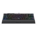 Redragon K587 PRO MAGIC-WAND 87 Keys Compact RGB TKL Mechanical Gaming Keyboard, Type-C Keyboard with 9 Onboard Macro Keys. 