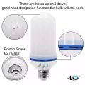 LED Flame Bulb With Flickering Effect Fire Bulb, Fancy Fire Bulb E27 Bulb in 3 Different modes New With Box. 