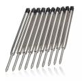 10X Black Ballpoint Pen Refills Fine Point Medium Standard for Parker Style Ink Black -  NKC. 