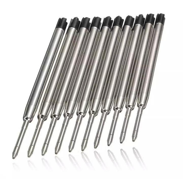 10X%20Black%20Ballpoint%20Pen%20Refills%20Fine%20Point%20Medium%20Standard%20for%20Parker%20Style%20Ink%20Black%20-%20%20NKC%20-%20Image%202