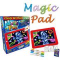 Magic Pad Light Up 3D Light Up Drawing Board Doodle Magic Glow Pad for Kids/Toddlers Boys and Girls. 