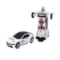 Original Bmw Transforming Robot Car - White. 